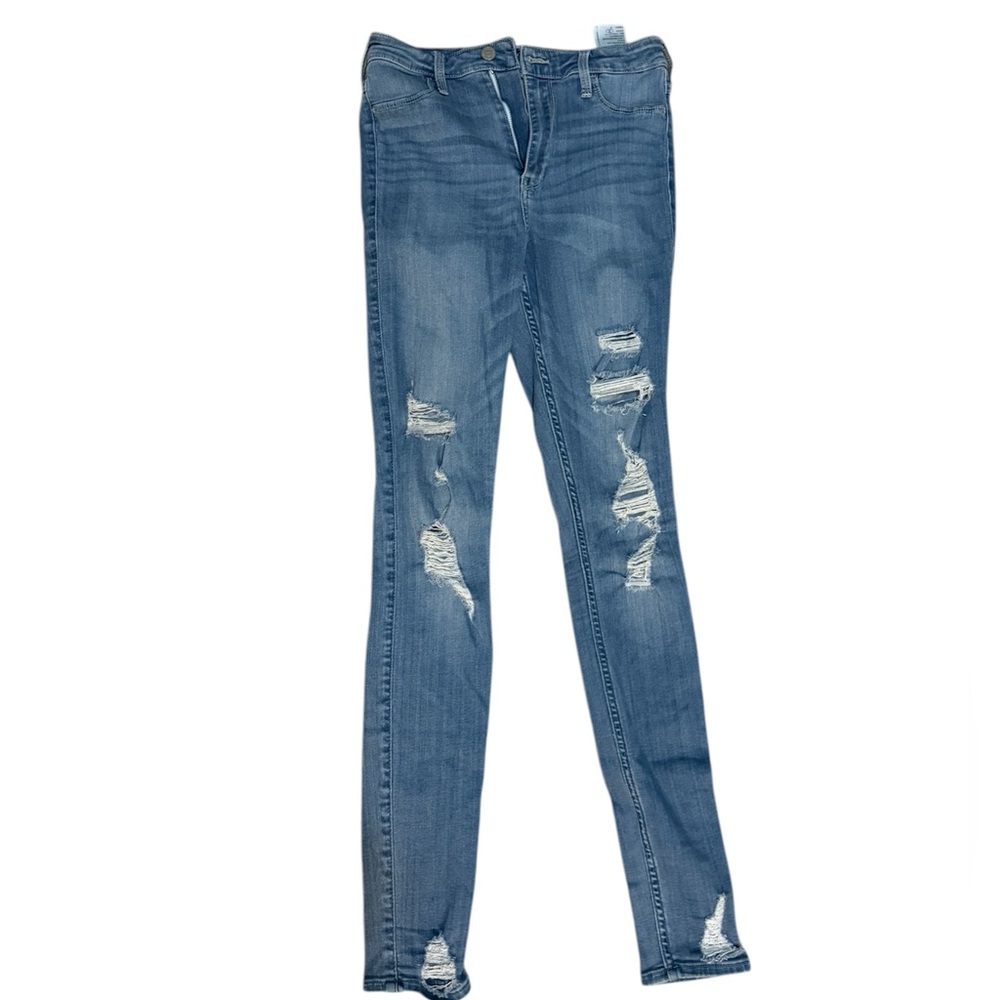 Hollister women’s size 5 long ultra high rise jean leggings W27 L30